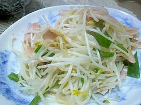 もやしたっぷり野菜炒め